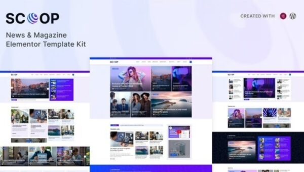 Scoop – News & Magazine Elementor Pro Template